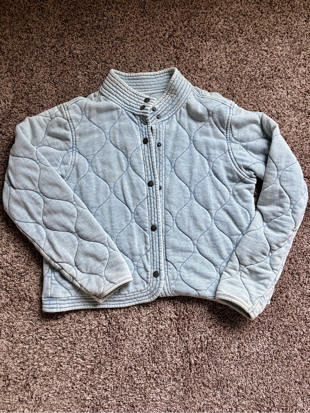 Z Supply NWOT Boulder Knit Denim Jacket - Picture 4 of 5